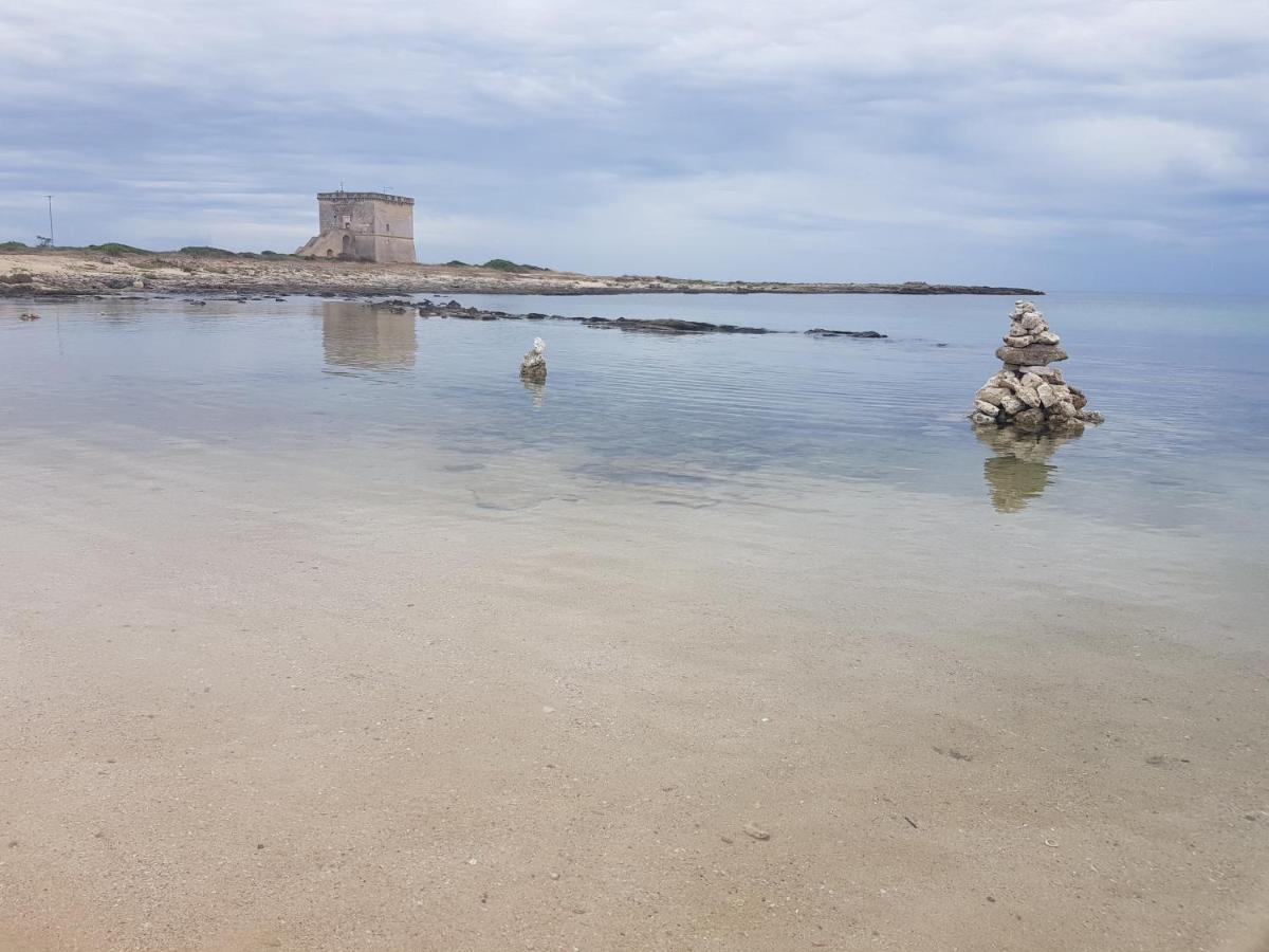 Casa Dansoda Sul Mare Torre Lapillo Exteriör bild