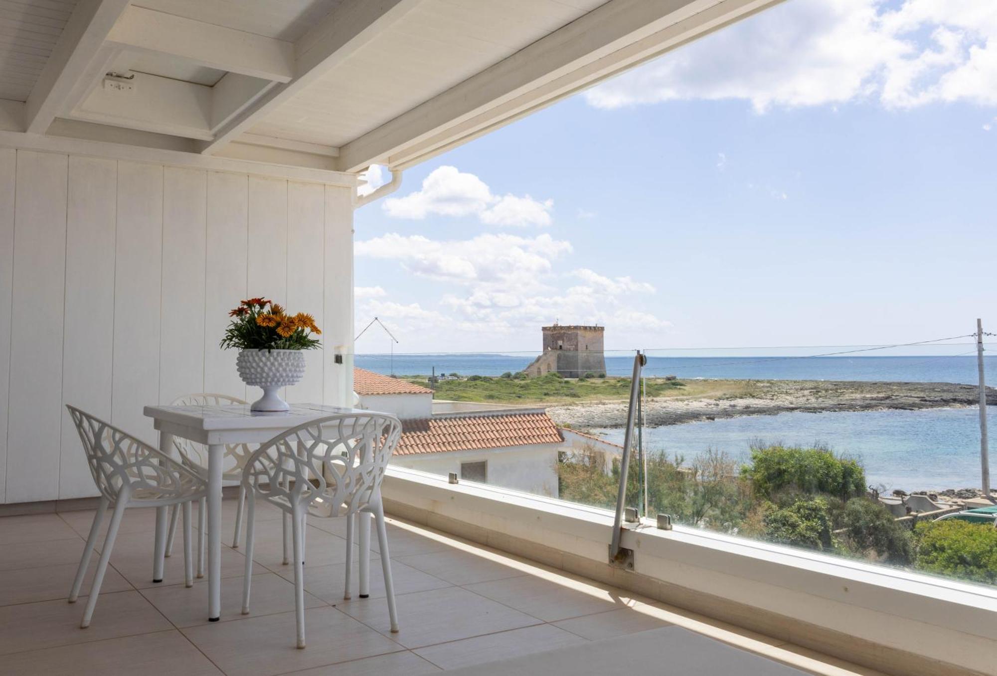 Casa Dansoda Sul Mare Torre Lapillo Exteriör bild